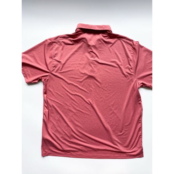 Men's Matte Grey Performance Golf Polo Shirt Size XL - Picture 8 of 8